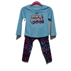 CONJUNTO 2 UNDER ARMOUR 24M MULTICOLOR LOGO