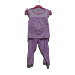 CONJUNTO 2 CARTERS 4T LILA FLORES