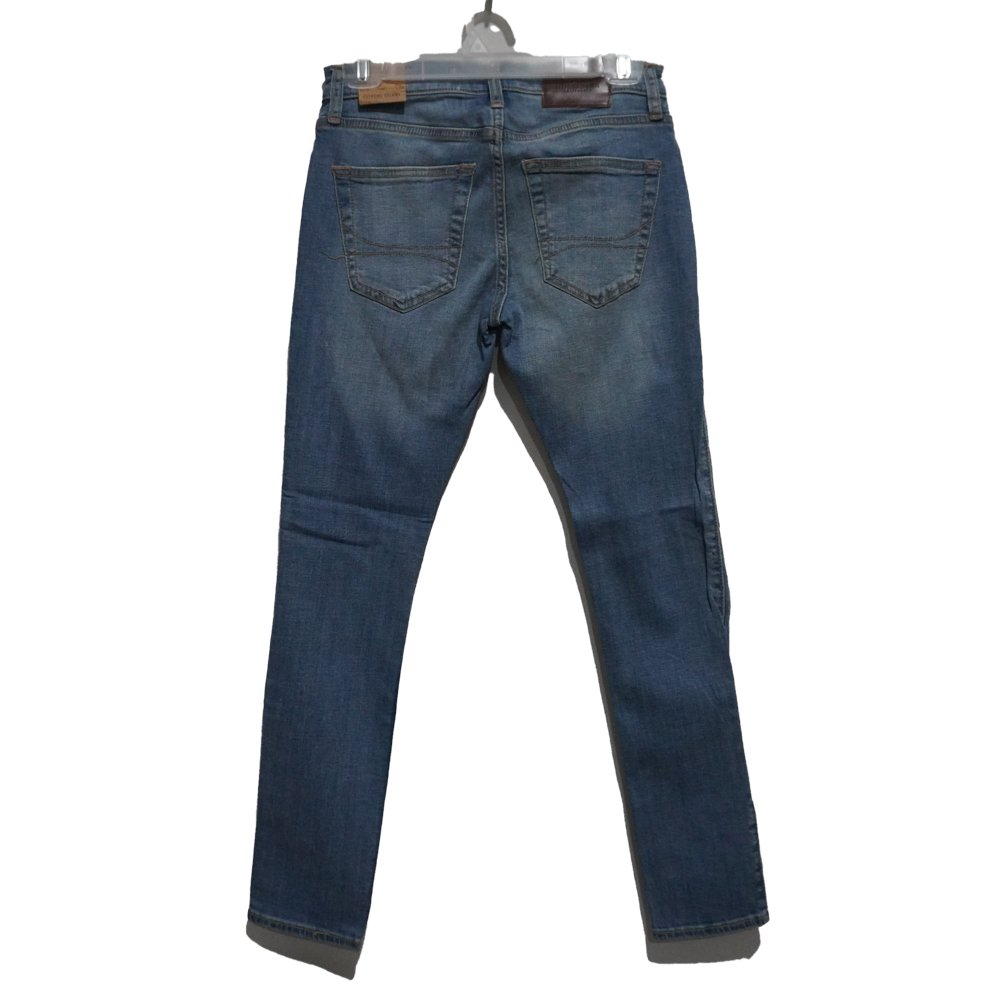 PANTALON MEZCLILLA HOLLISTER 28X30 AZUL LISA - Image 2