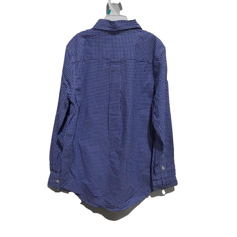 CAMISA POLO RALPH LAUREN 10-12T AZUL CUADROS - Image 2