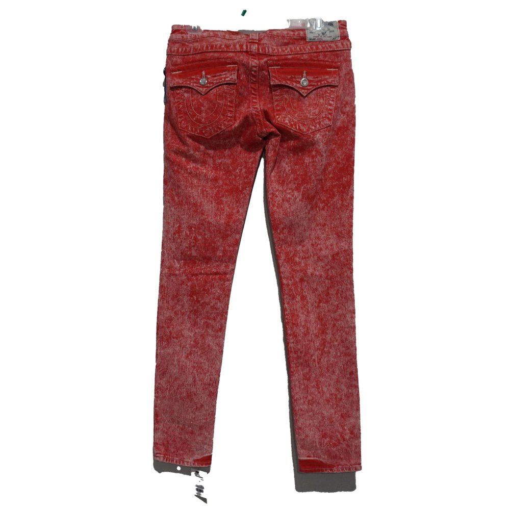 PANTALON MEZCLILLA TRUE RELIGION 29 NARANJA TEÑIDO - Image 2