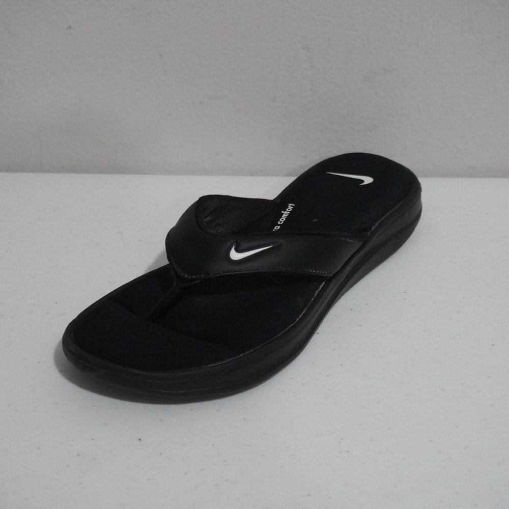 SANDALIAS NIKE 23 CM NEGRO/BLANCO ULTRA COMFORT 3 - Image 2