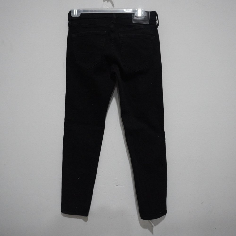 PANTALON MEZCLILLA HOLLISTER 26X30 NEGRO LISA - Image 2
