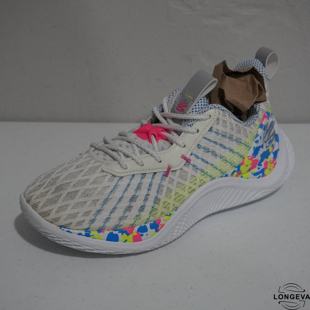 TENIS UNDER ARMOUR 27 CM BLANCO/VERDE CURRY 10 - Image 2