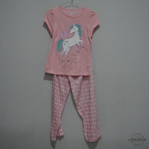 CONJUNTO 2 CARTERS 10T ROSA UNICORNIO