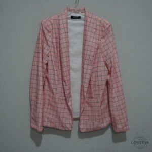 BLAZER CHICME XL ROSA CUADROS