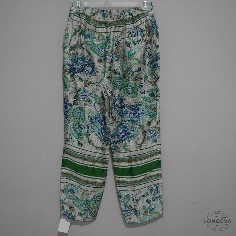PANTALON CASUAL ZARA S MULTICOLOR MONOGRAMA - Image 2