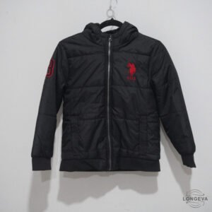 CHAMARRA POLO RALPH LAUREN 10-12T NEGRO LOGO