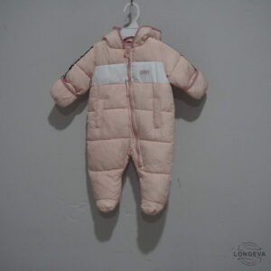 MAMELUCO DKNY 3-6M ROSA LISA
