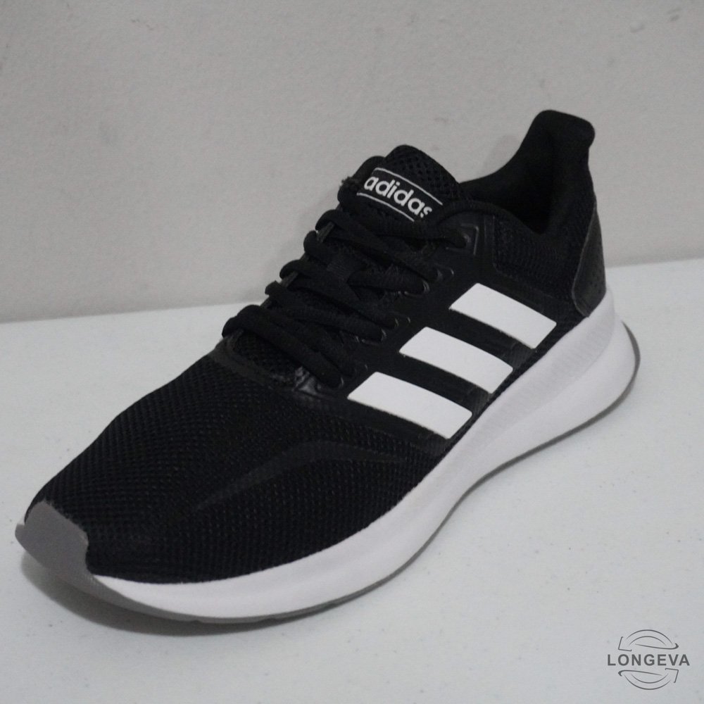 TENIS ADIDAS 26.5 CM NEGRO/BLANCO RUNFALCON - Image 2