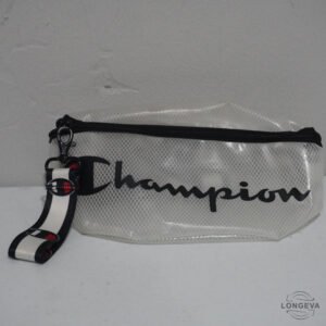 CANGURERA CHAMPION  BLANCO LOGO