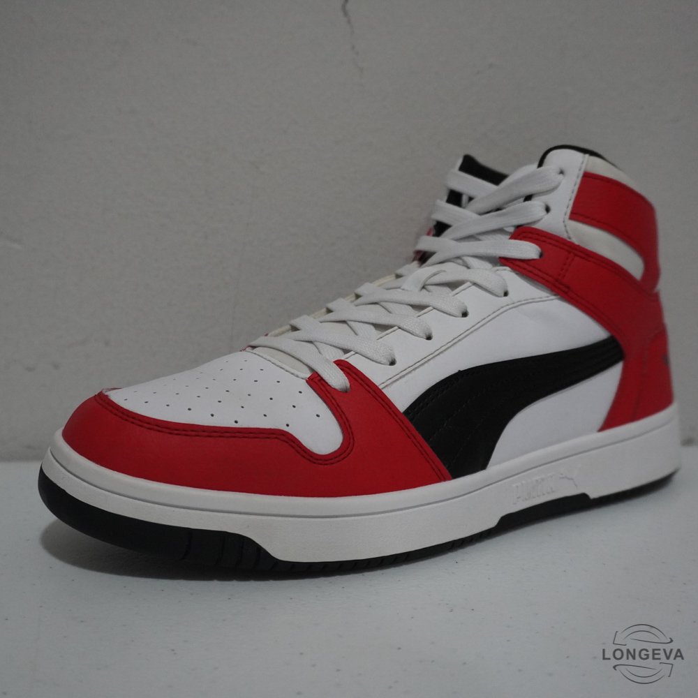 TENIS PUMA 30 CM BLANCO/ROJO REBOUND LAYUP - Image 2