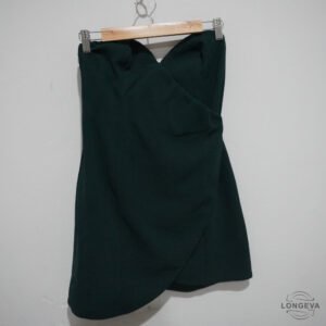 VESTIDO NBD S VERDE LISA