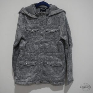 ABRIGO B HIP 10-12T GRIS JASPEADA