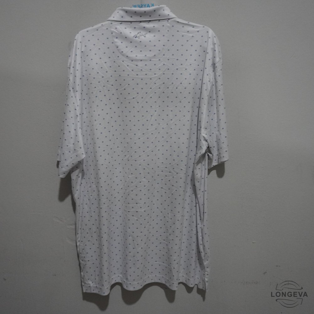 PLAYERA GREG NORMAN XL BLANCO MONOGRAMA - Image 2