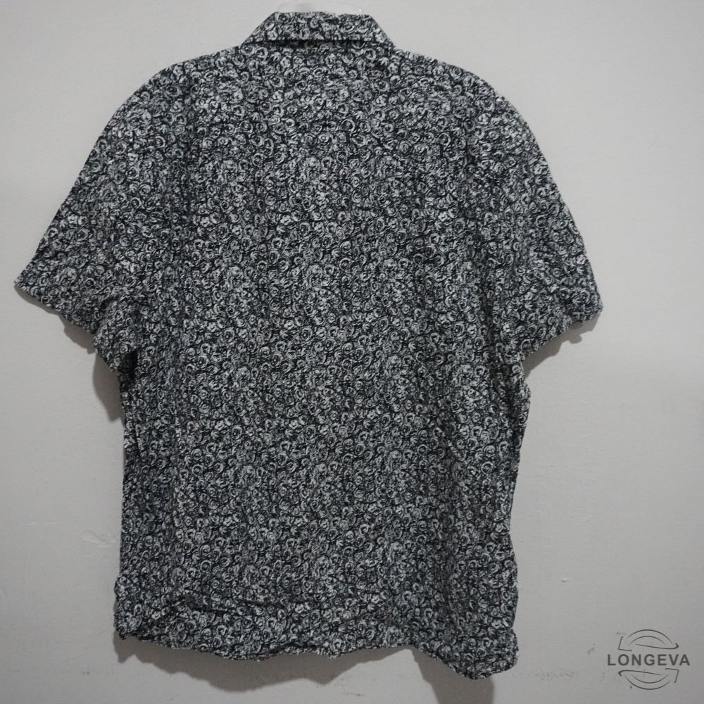 CAMISA PERRY ELLIS XL MULTICOLOR MONOGRAMA - Image 2