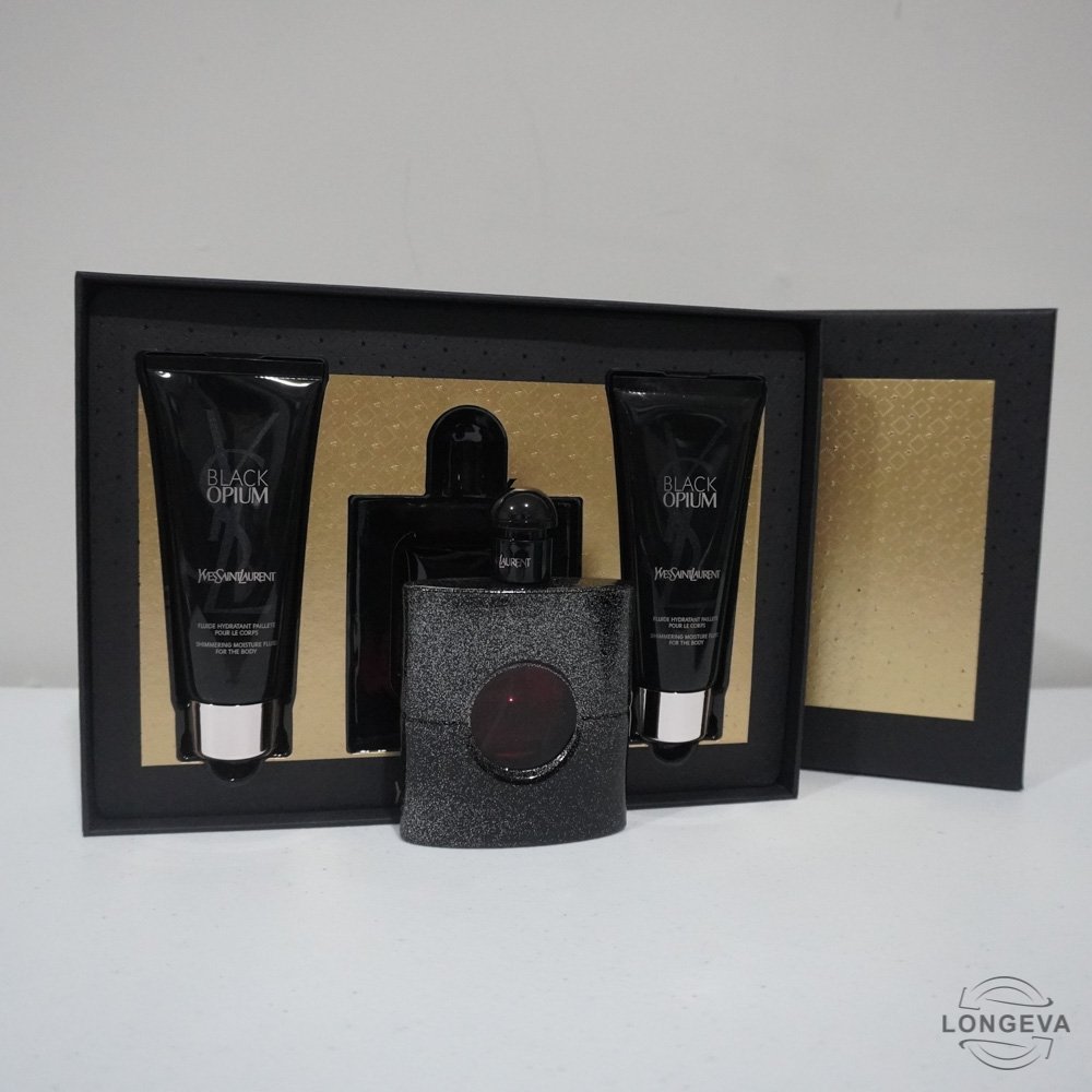 SET PERFUME YVES SAINT LAURENT NEGRO/DORADO BLACK OPIUM - Image 2
