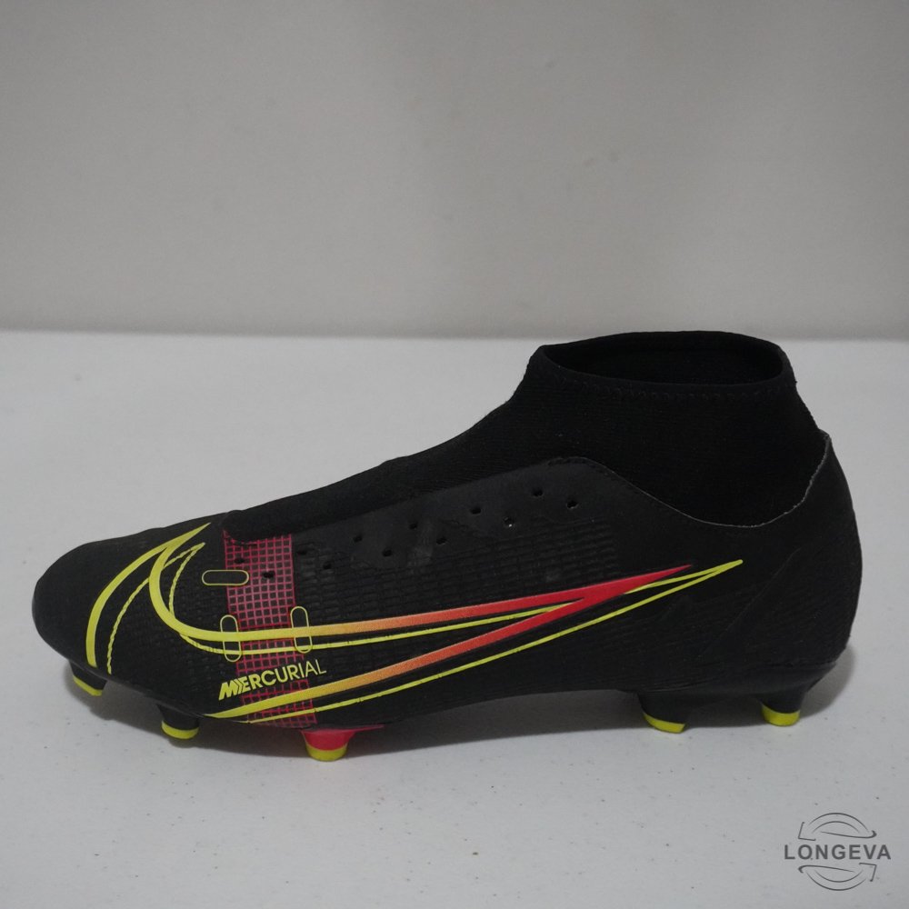 TACHONES NIKE 28 CM NEGRO/AMARILLO MERCURIAL - Image 2