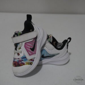 TENIS NIKE 10 CM BLANCO/MULTICOLOR DOWNSHIFTER