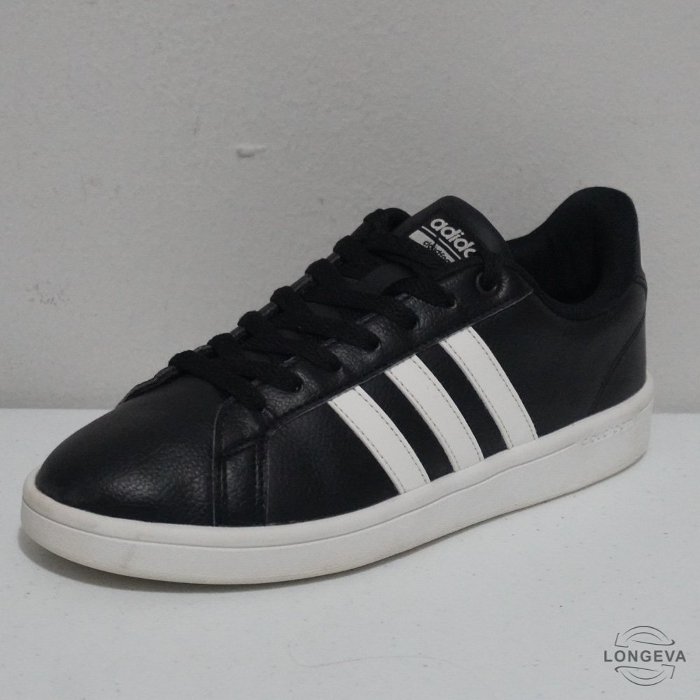 TENIS ADIDAS 25 CM NEGRO/BLANCO GRAND COURT - Image 2