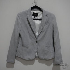BLAZER BANANA REPUBLIC 4 GRIS RAYAS