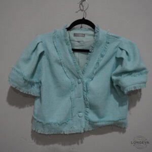 BLAZER VYS CLOSET M AZUL TEJIDO