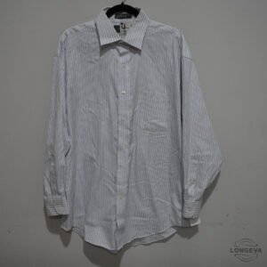 CAMISA CROFT & BARROW L BLANCO RAYAS