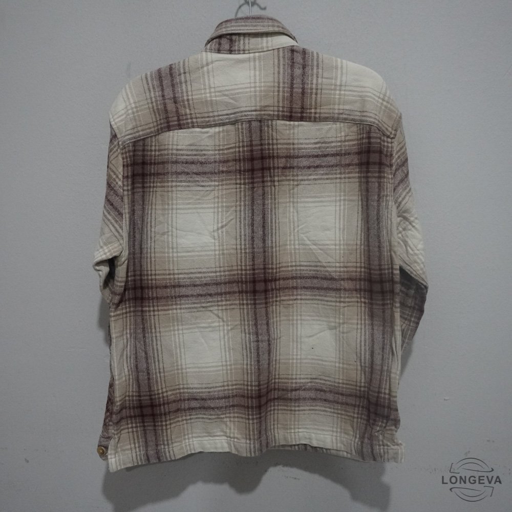 CAMISA ABERCROMBIE & FITCH M BEIGE CUADROS - Image 2