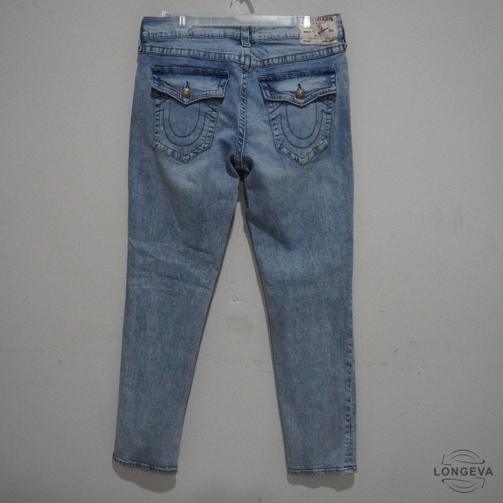 PANTALON MEZCLILLA TRUE RELIGION 36 AZUL LISA - Image 2