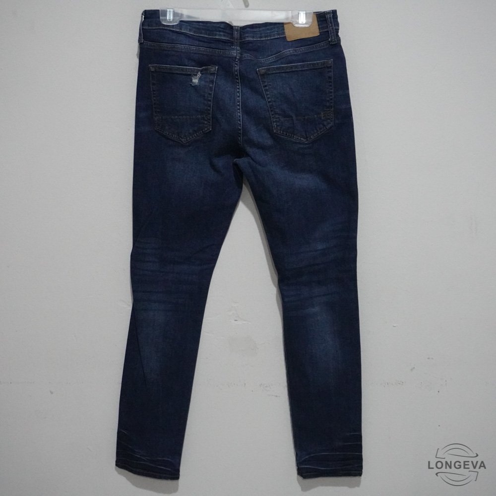 PANTALON MEZCLILLA AEROPOSTALE 33X32 AZUL LISA - Image 2