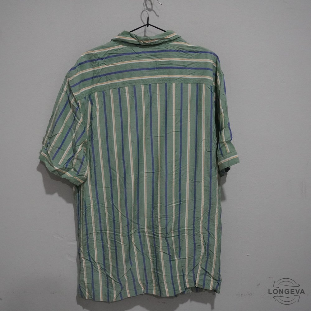 CAMISA FREE ASSEMBLY L VERDE RAYAS - Image 2