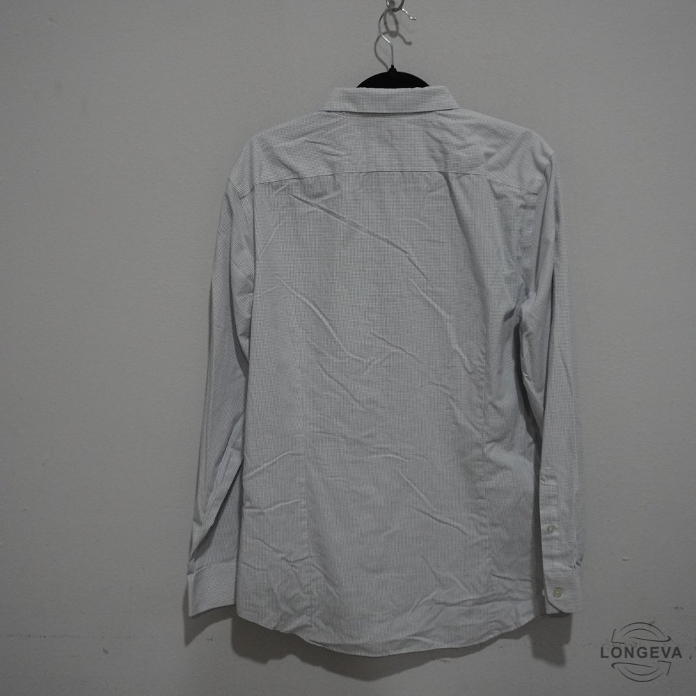 CAMISA BANANA REPUBLIC L BLANCO CUADROS - Image 2