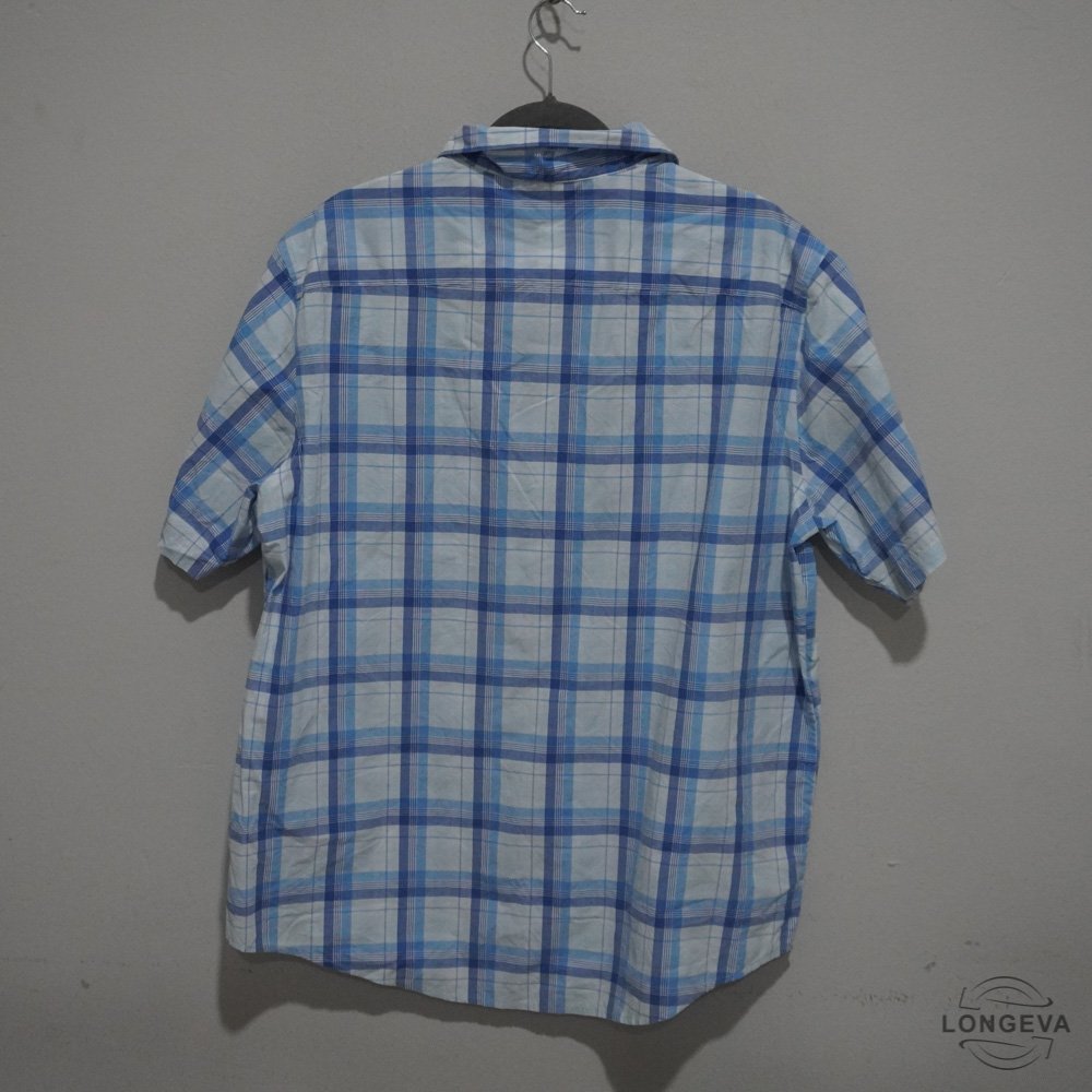 CAMISA CROFT & BARROW XL AZUL CUADROS - Image 2