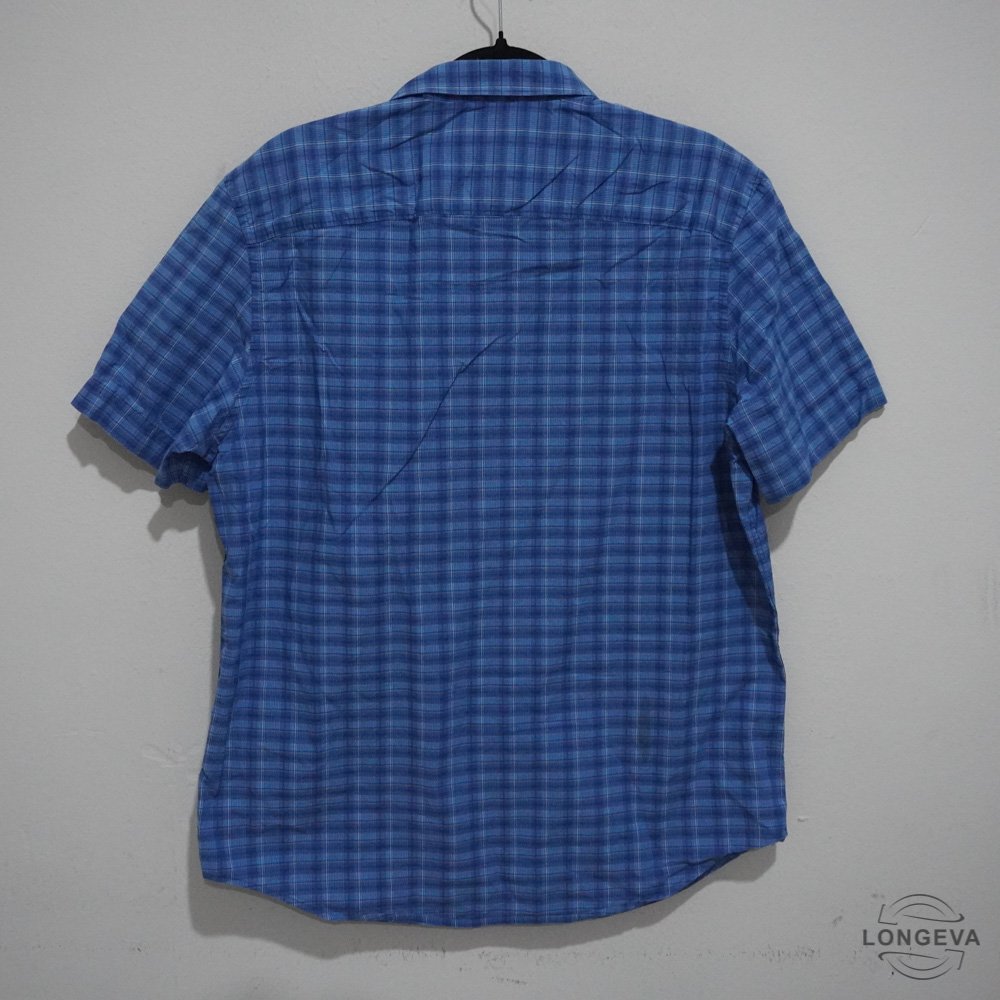CAMISA CALVIN KLEIN L AZUL CUADROS - Image 2