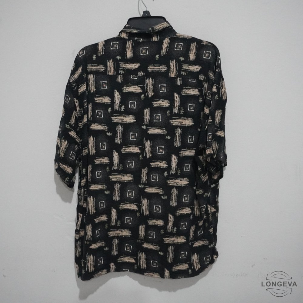 CAMISA CAMPIA XL NEGRO MONOGRAMA - Image 2