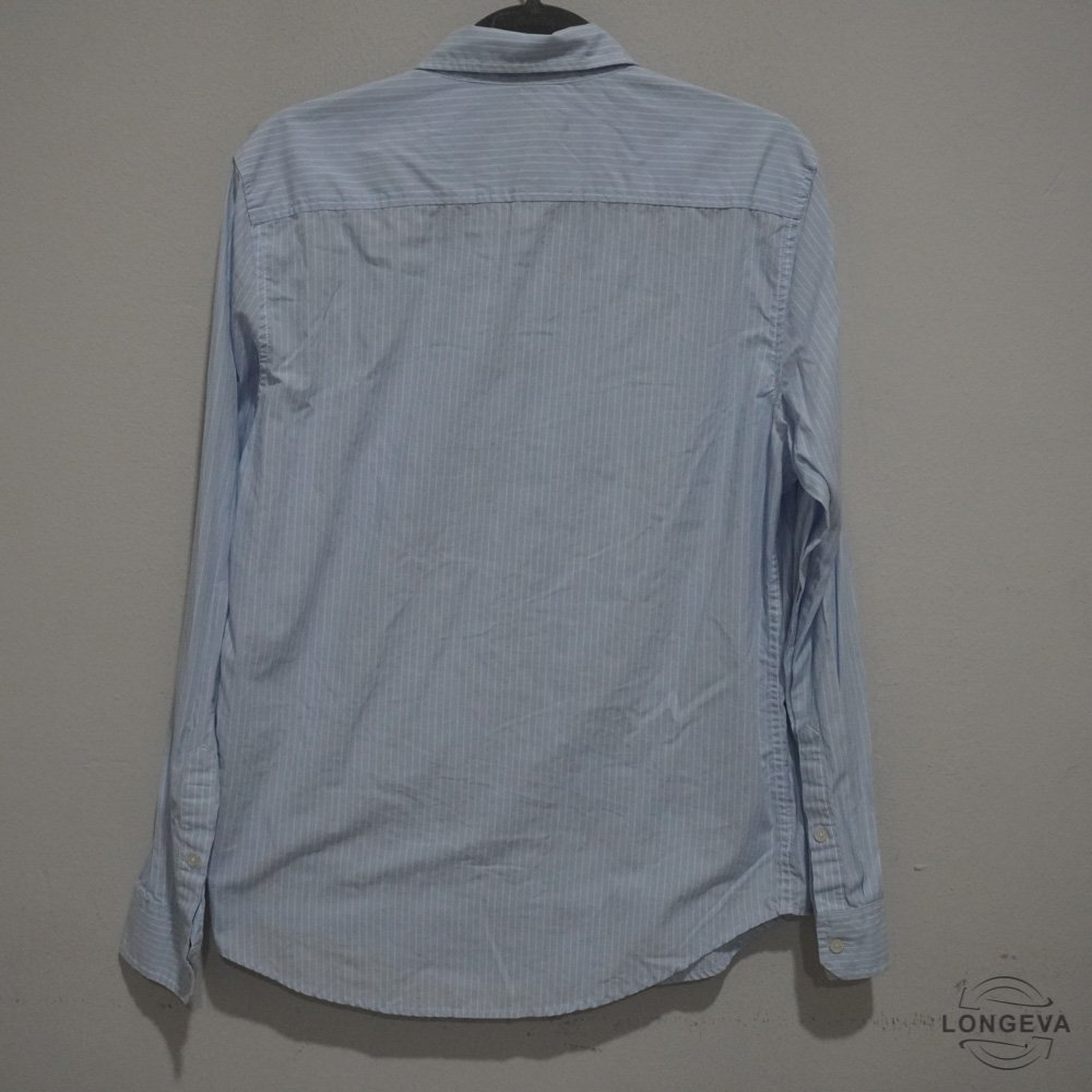 CAMISA CALVIN KLEIN M AZUL RAYAS - Image 2