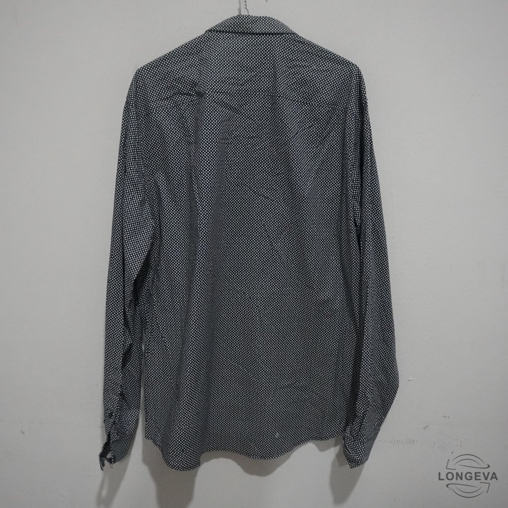 CAMISA ARMANI EXCHANGE XL NEGRO MONOGRAMA - Image 2