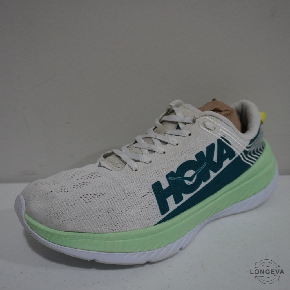 TENIS HOKA 28.5 CM BLANCO/VERDE CARBON X3 - Image 2