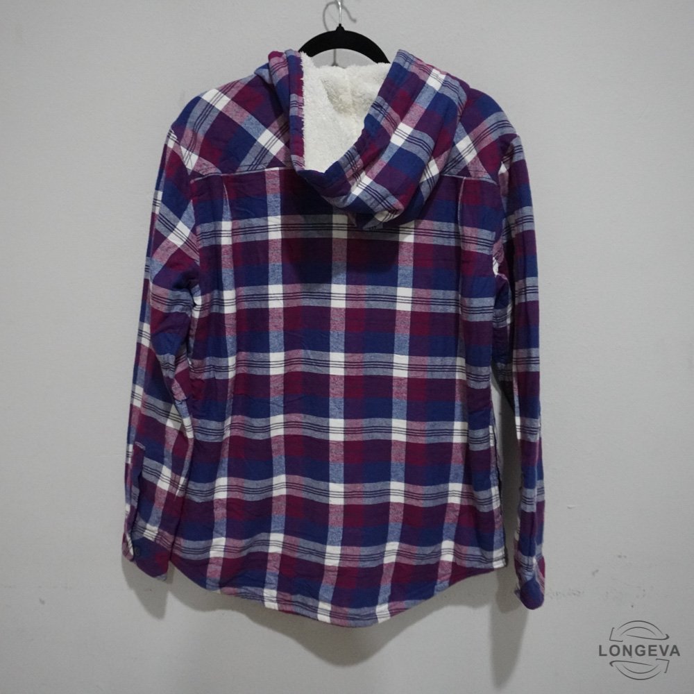 CHAQUETA BOSTON TRADERS M MORADO CUADROS - Image 2