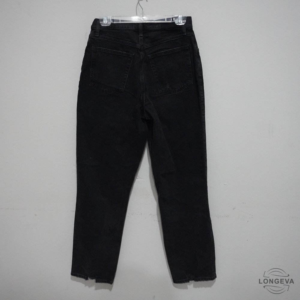 PANTALON MEZCLILLA ABERCROMBIE & FITCH 30 NEGRO LISA - Image 2