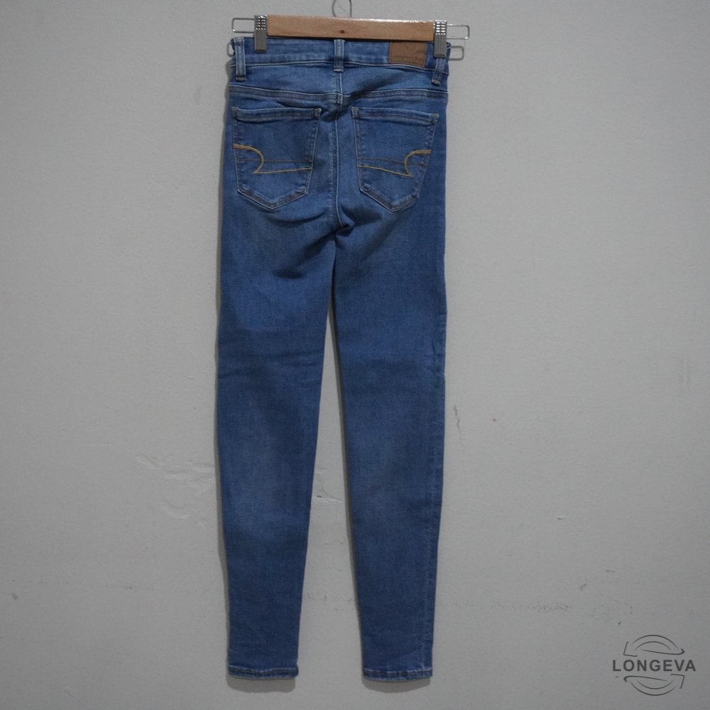 PANTALON MEZCLILLA AMERICAN EAGLE 000 AZUL LISA - Image 2