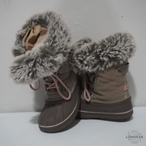 BOTAS LONDON FOG 20 CM BEIGE AFELPADO