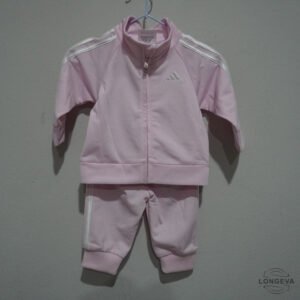 CONJUNTO 2 ADIDAS 3M ROSA LISA