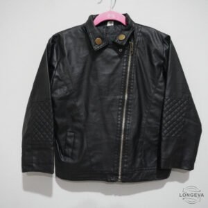 CHAQUETA NUNI 13T NEGRO VINIPIEL