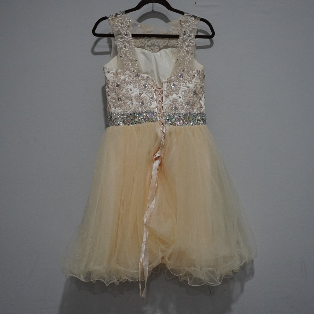 VESTIDO GENERIC M BEIGE BORDADO - Image 2