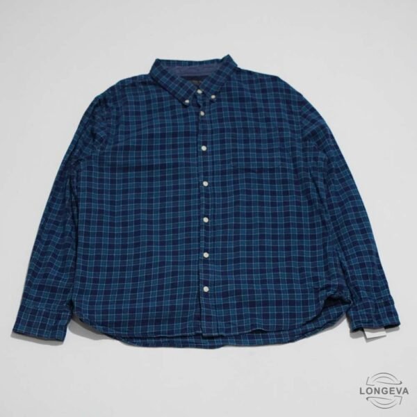 CAMISA JACHS NEW YORK XL AZUL CUADROS