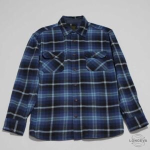 CAMISA JACHS L AZUL CUADROS