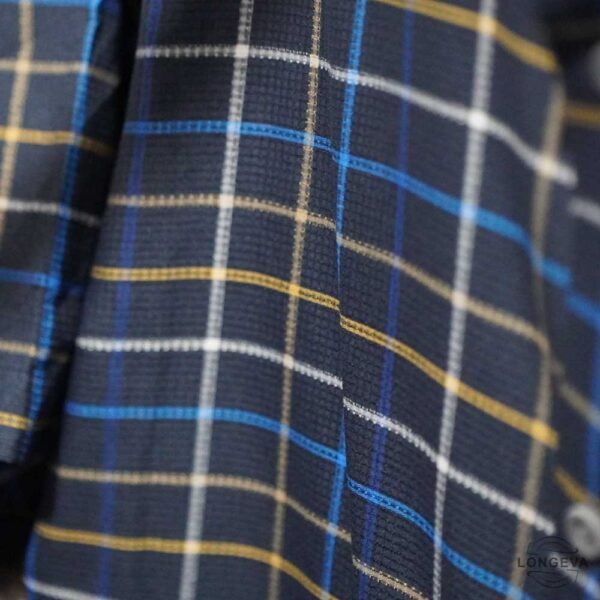 CAMISA GAP L BEIGE CUADROS