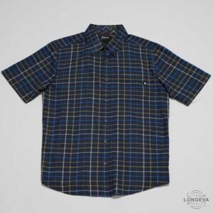 CAMISA MARMOT L AZUL CUADROS