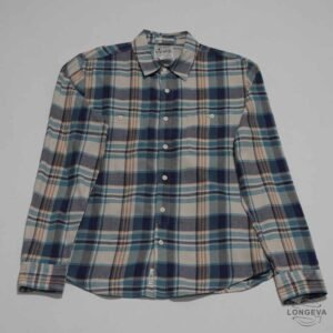 CAMISA LUCKY BRAND M MULTICOLOR CUADROS